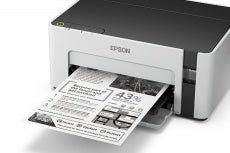 Impresora Epson EcoTank M1120, Blanco y Negro - Macrodex