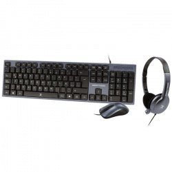 Kit de Teclado, Mouse y Audífonos Perfect Choice PC - 201700 - Macrodex