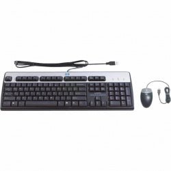 Kit de Teclado y Mouse HPE 631341-B21, USB - Macrodex