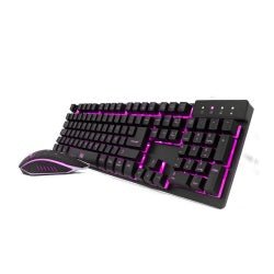 Kit Gamer de Teclado y Mouse Vorago KM - 500, Alámbrico - Macrodex