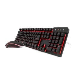 Kit Gamer de Teclado y Mouse Vorago KM - 500, Alámbrico - Macrodex