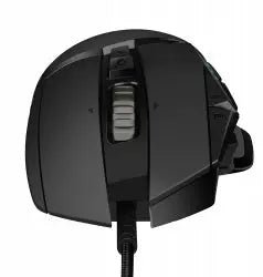 Mouse Gamer Ergonómico Logitech Óptico G502, Alámbrico - Macrodex