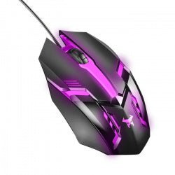 Mouse Gamer STF Óptico Beast Abysmal, alámbrico - Macrodex