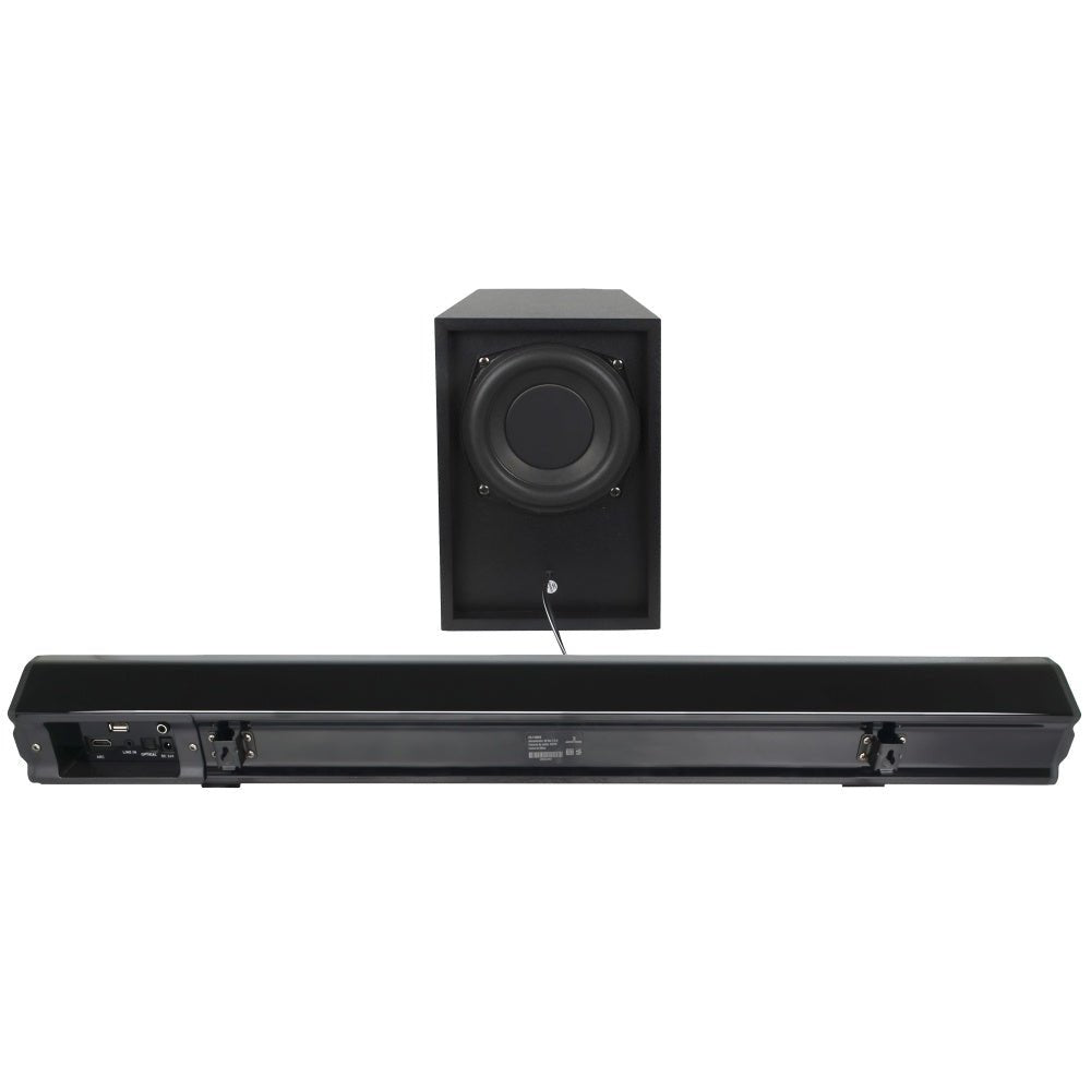 Perfect Choice Barra de Sonido con Subwoofer Minuetto, Bluetooth - Macrodex