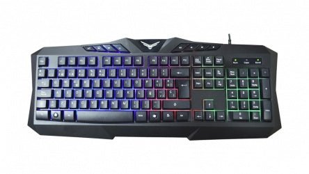 Teclado Gamer Naceb NA - 0912 RGB, Alámbrico - Macrodex